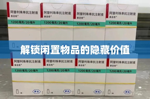 渭南解锁闲置物品的隐藏价值